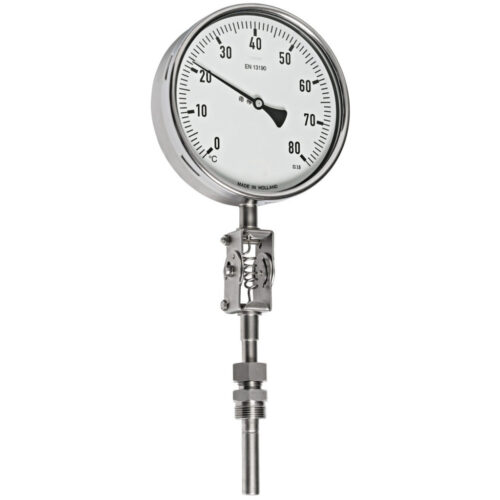 Analoge every angle thermometers